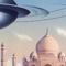 taj mahal painting