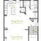 Two color floorplan